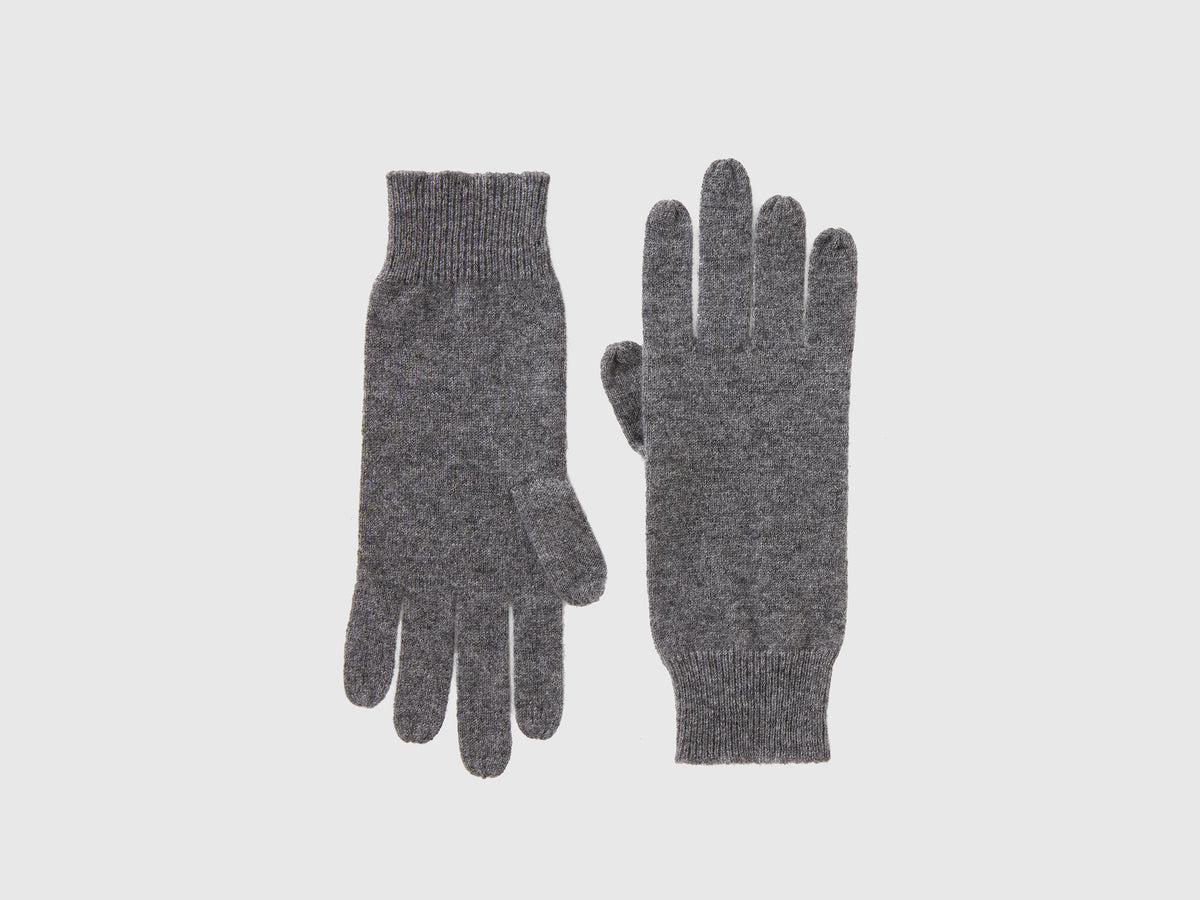 Guanti in puro cashmere