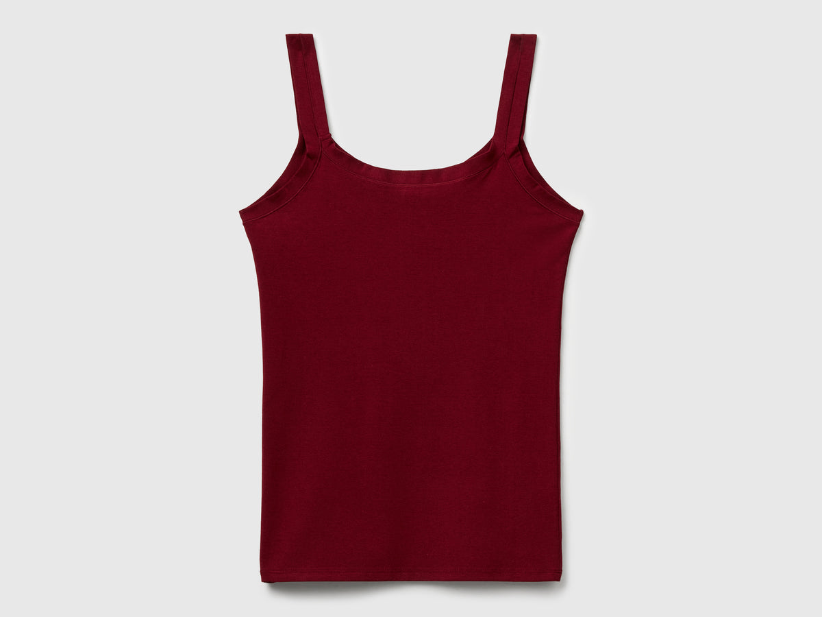 Canotta in cotone super stretch