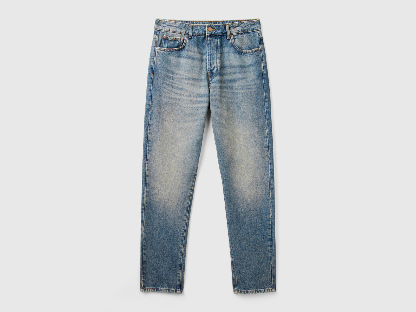 Jeans gamba dritta da uomo bluette | Benetton Outlet