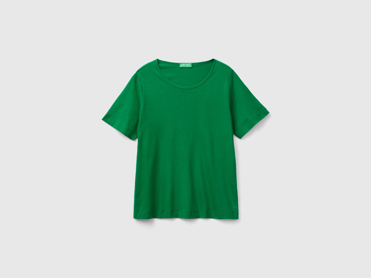 T-shirt bosco a manica corta