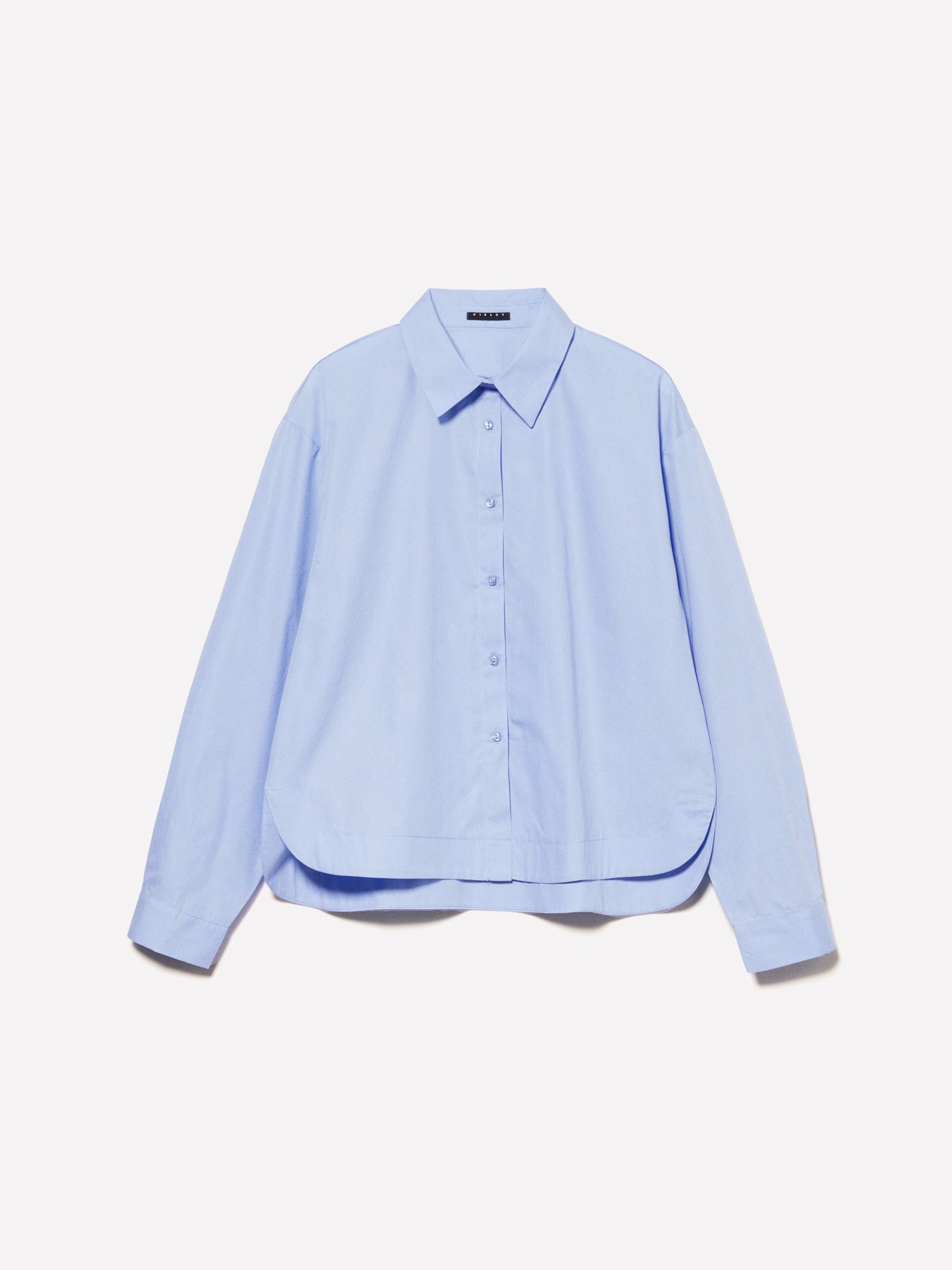 Camicia over fit azzurra da donna azzurro | Sisley Outlet