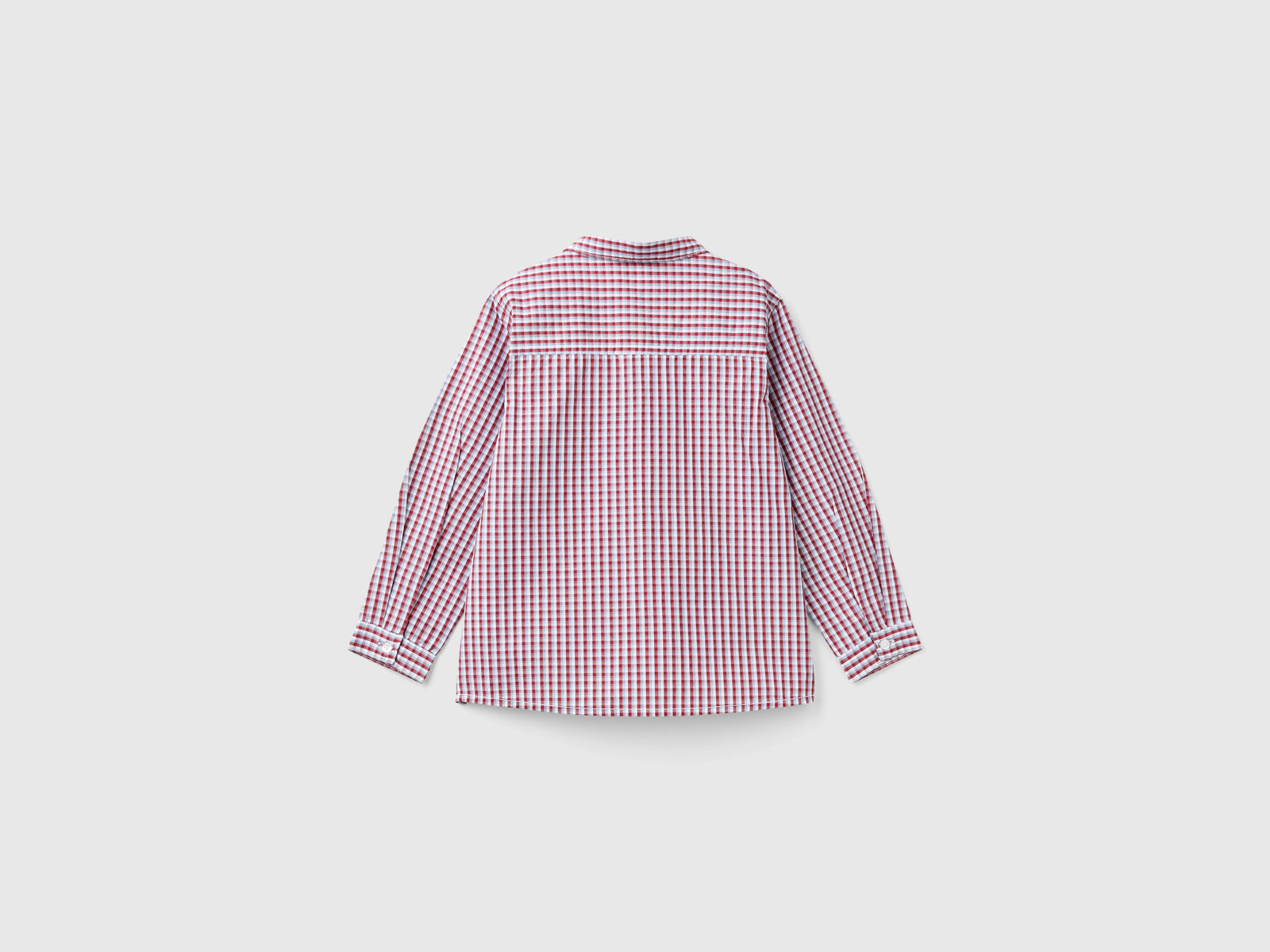 Camicia in puro cotone da bimbo multi-color 2 | Benetton Outlet