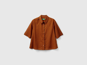 Camicia fantasia a manica corta