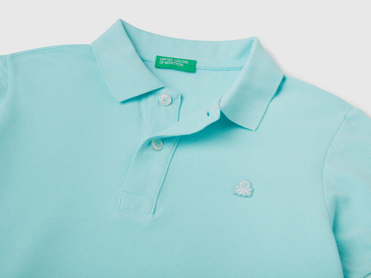 Polo slim fit 100% cotone