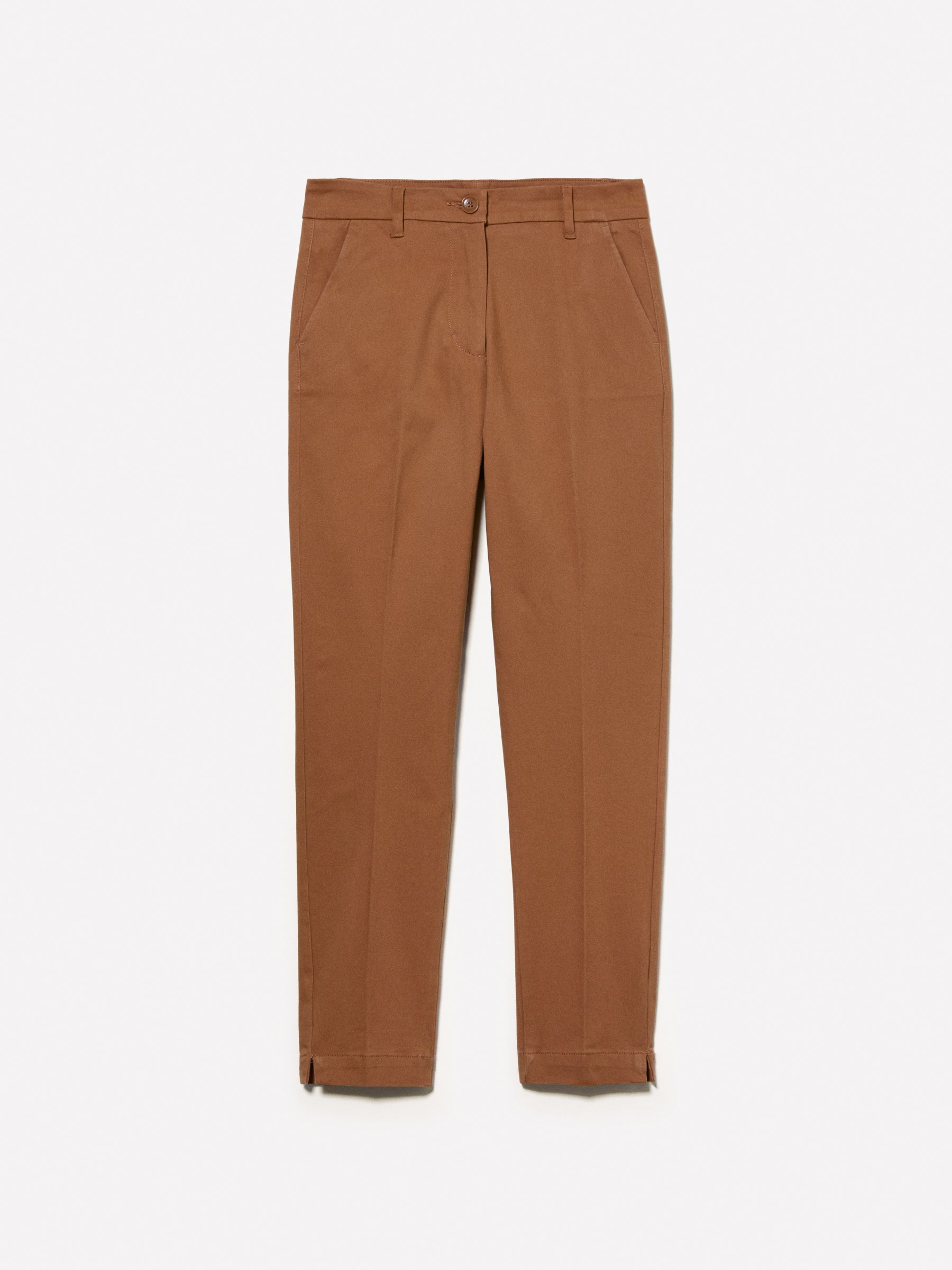 MUSTANG Jeans Chino Donna: Pantaloni Casual A Vita Bassa, Gamba Stretta, Cotone Elasticizzato Tinta Unita