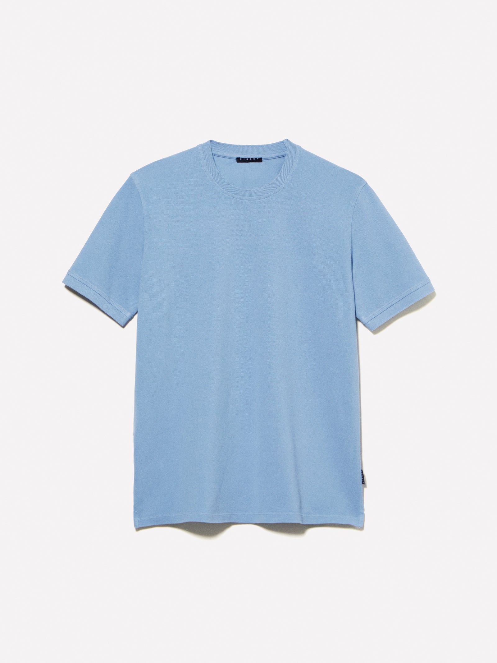 Light blue short-sleeved T-shirt da uomo azzurro | Sisley Outlet