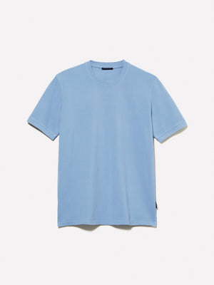 Light blue short-sleeved T-shirt