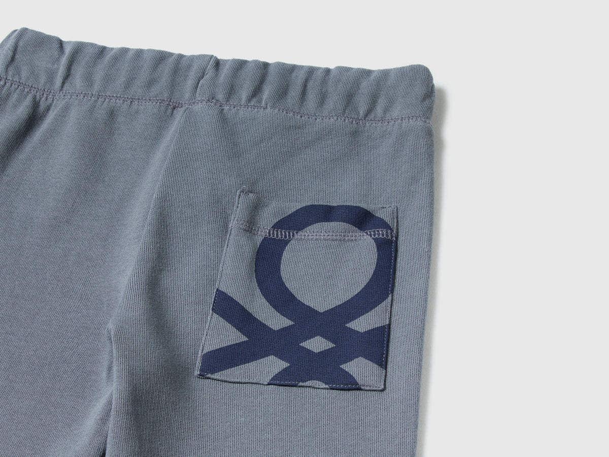 Pantaloni in felpa 100% cotone