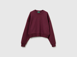 Felpa 100% cotone con stampa logo