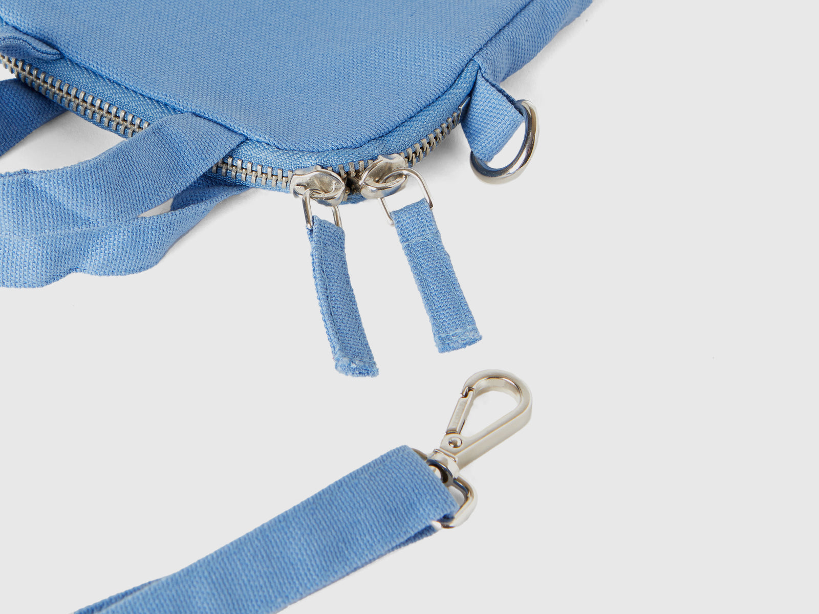 Portacellulare in puro cotone da uomo azzurro 3 | Multimarchio Outlet