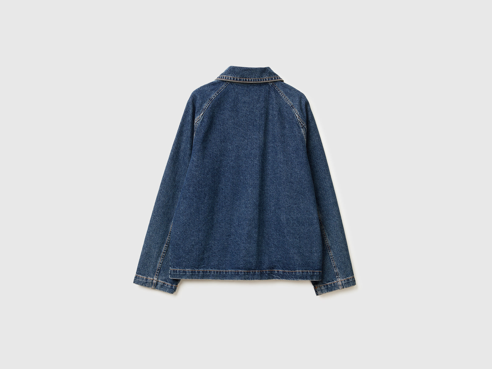 Trench corto di jeans da donna blu 2 | Benetton Outlet