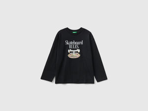T-shirt con stampa fotografica