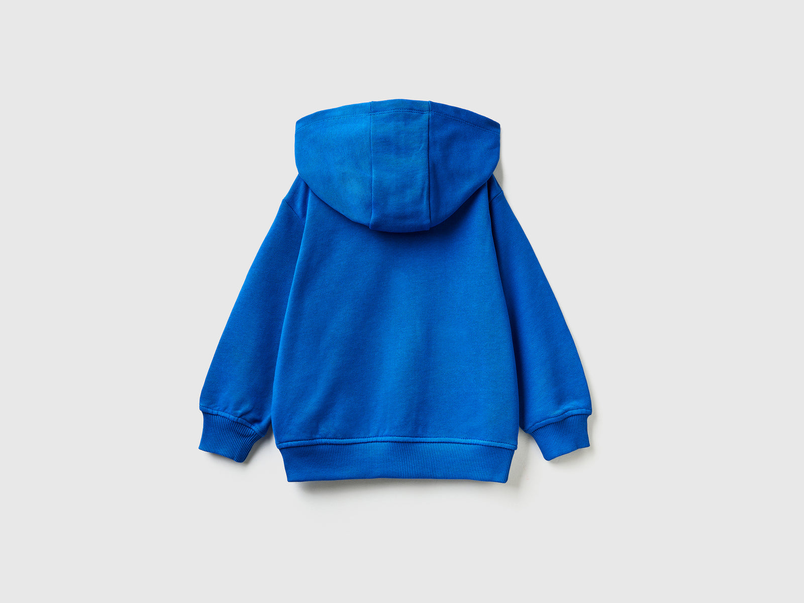 Felpa con logo e cappuccio da bimbo bluette 2 | Benetton Outlet
