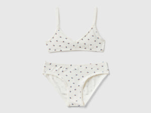 Completino top e slip fantasia