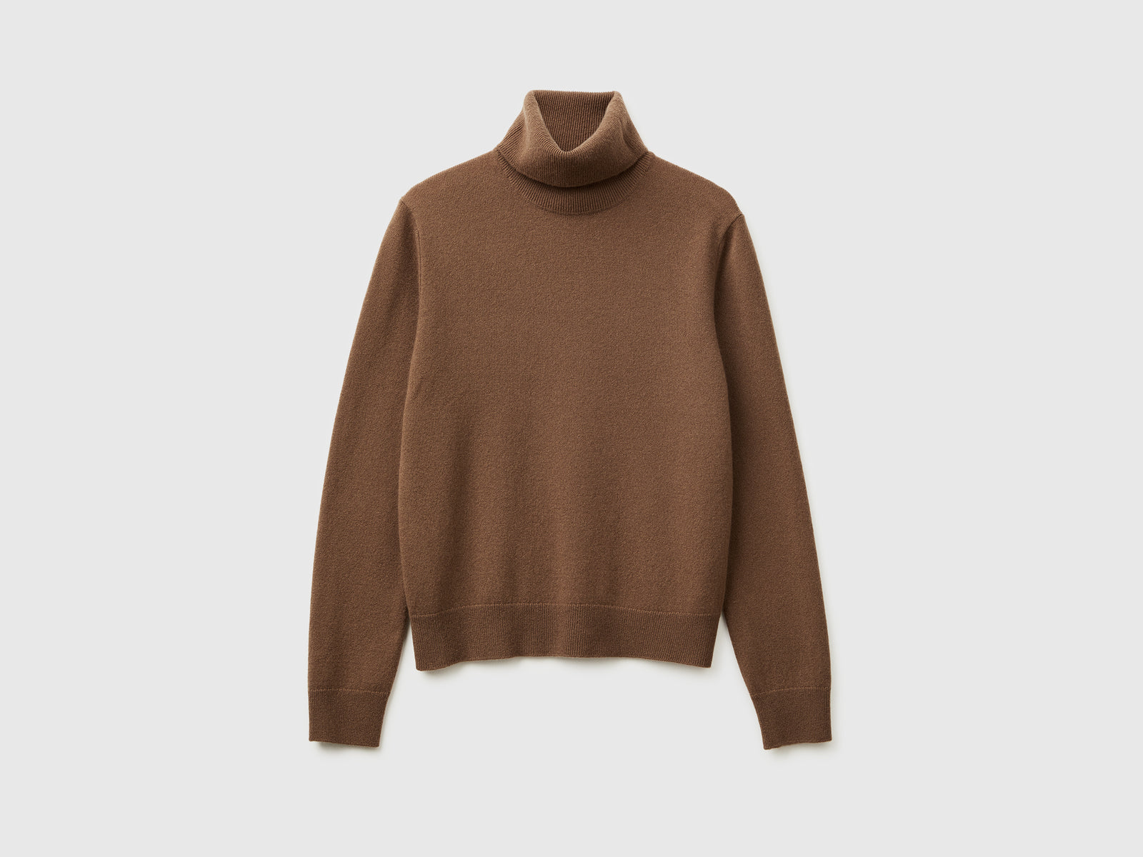 Dolcevita in puro cashmere da donna marrone | Benetton Outlet
