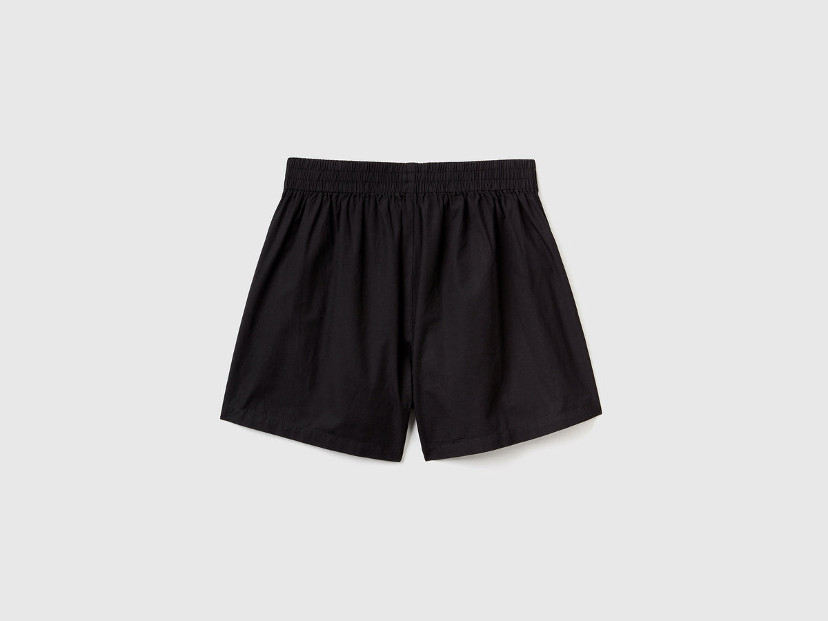 Pantaloni corti in puro cotone