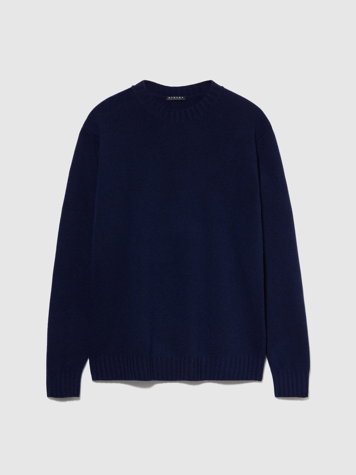 Maglia girocollo in misto lana