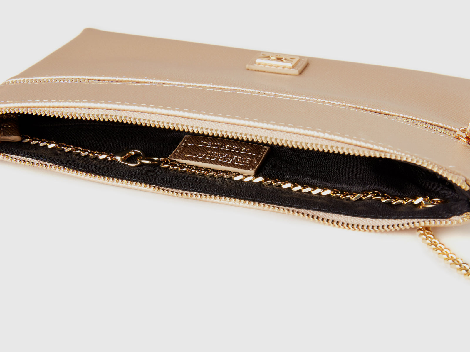 Busta con tracolla da donna oro 3 | Benetton Outlet