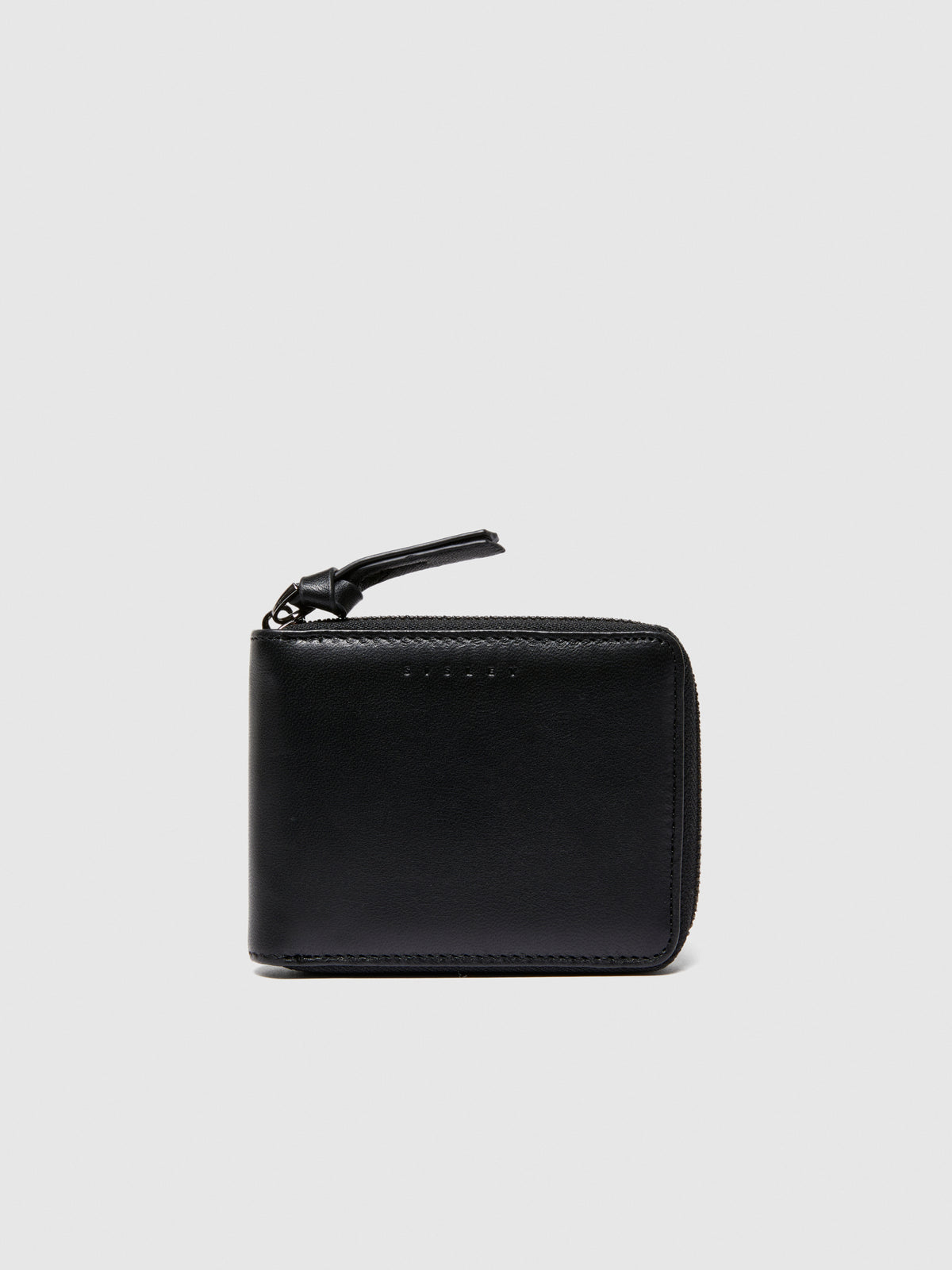 Portafogli in pelle con zip