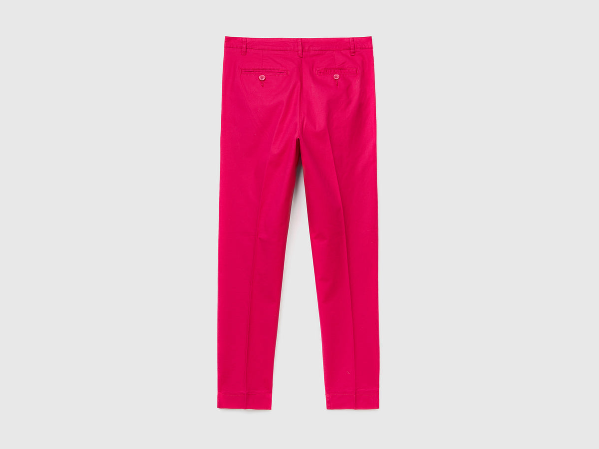 Chino in cotone stretch