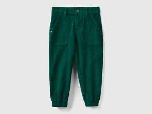 Pantaloni in velluto stretch