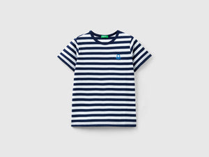 Maglietta a righe 100% cotone