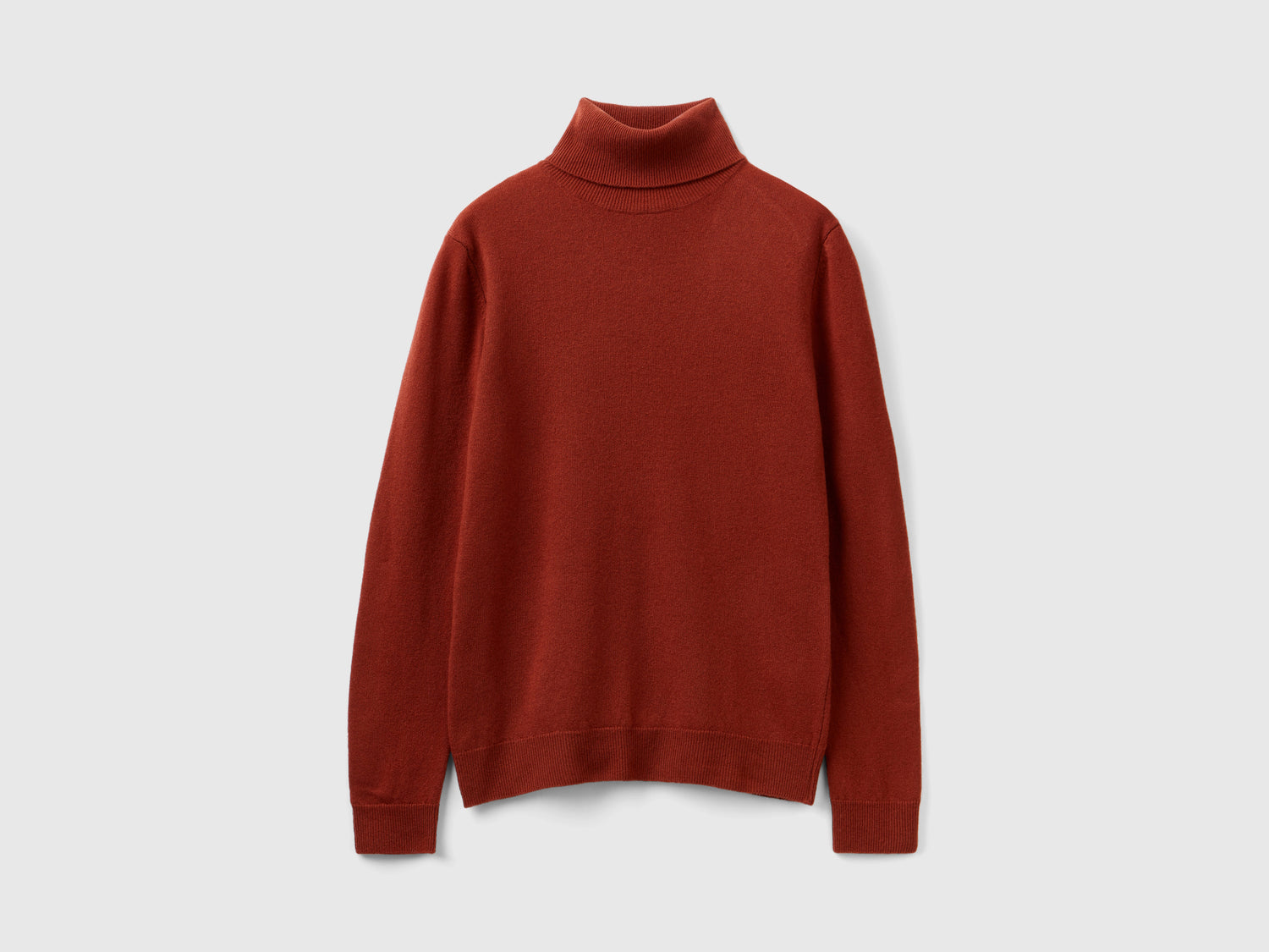 Dolcevita in pura lana Merino da donna marrone | Benetton Outlet