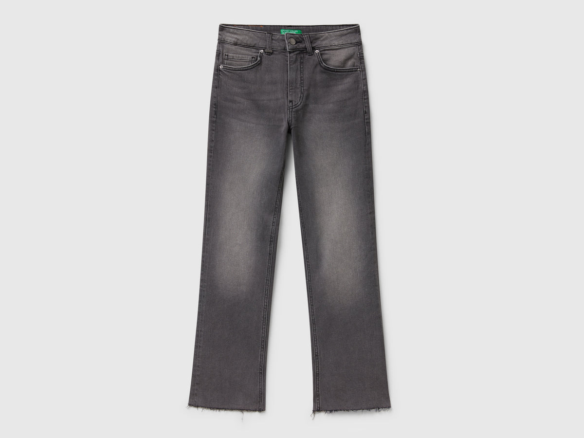 Jeans cropped in cotone