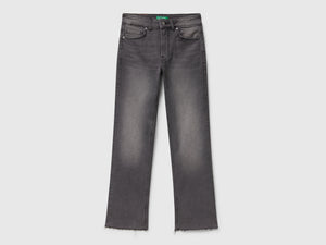 Jeans cropped in cotone