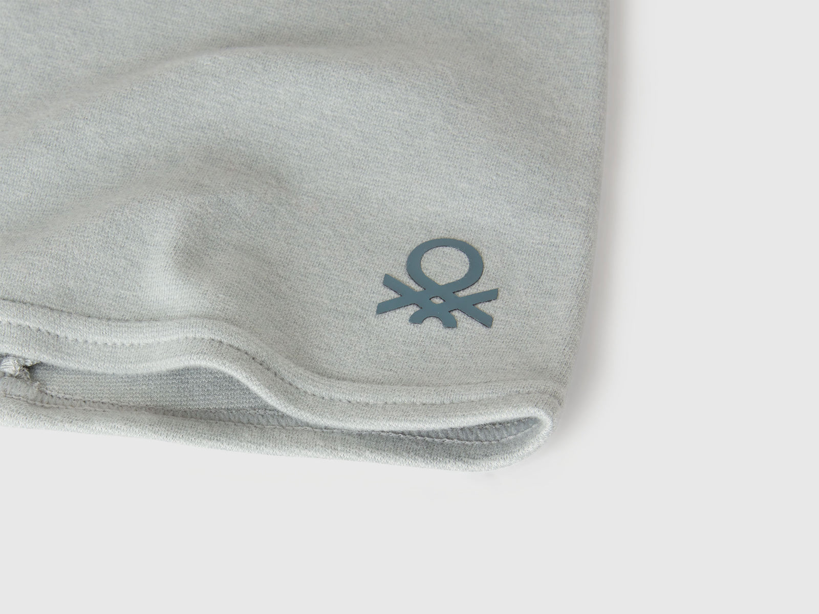 Cuffietta in cotone stretch da bimbo grigio 3 | Benetton Outlet