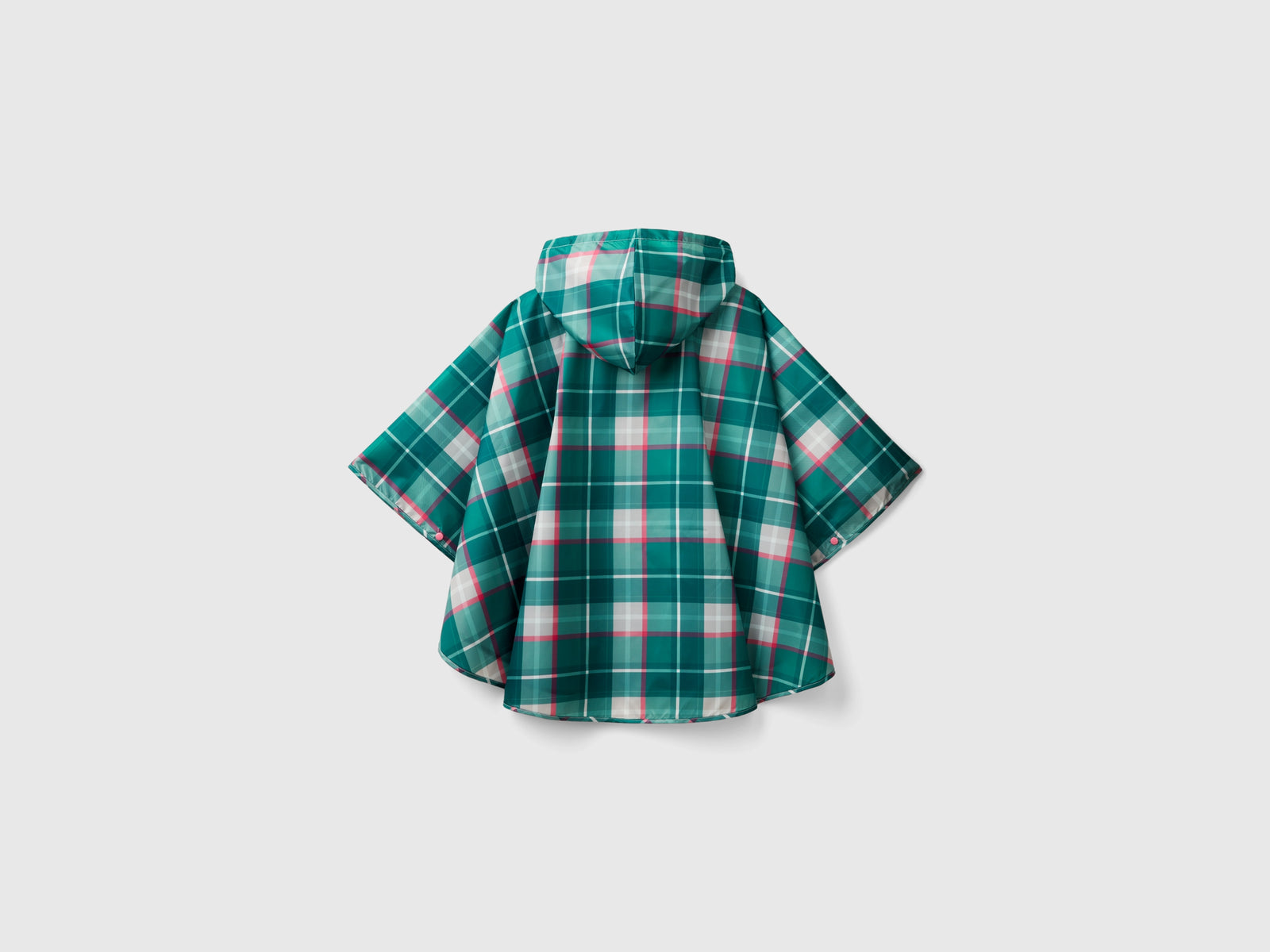 Mantella antipioggia con cappuccio da bambino multi-color 2 | Benetton Outlet