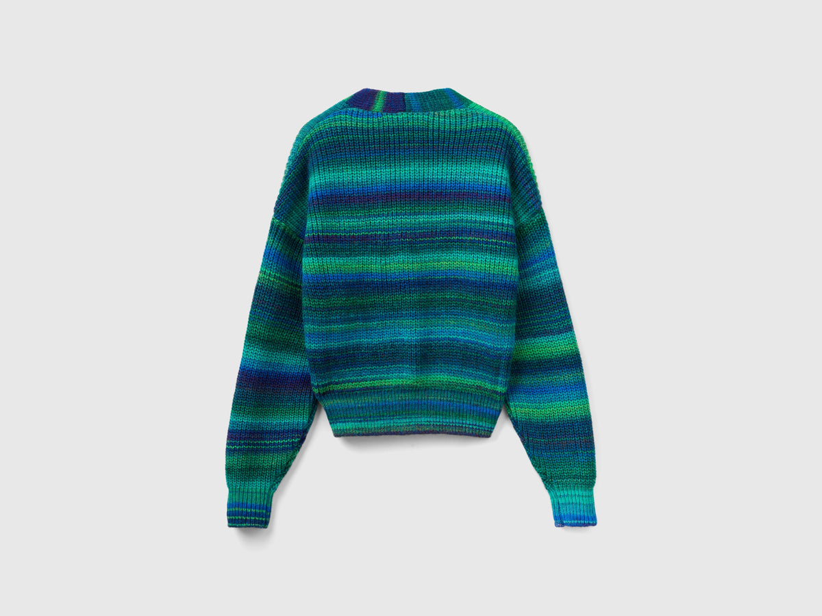 Cardigan a righe