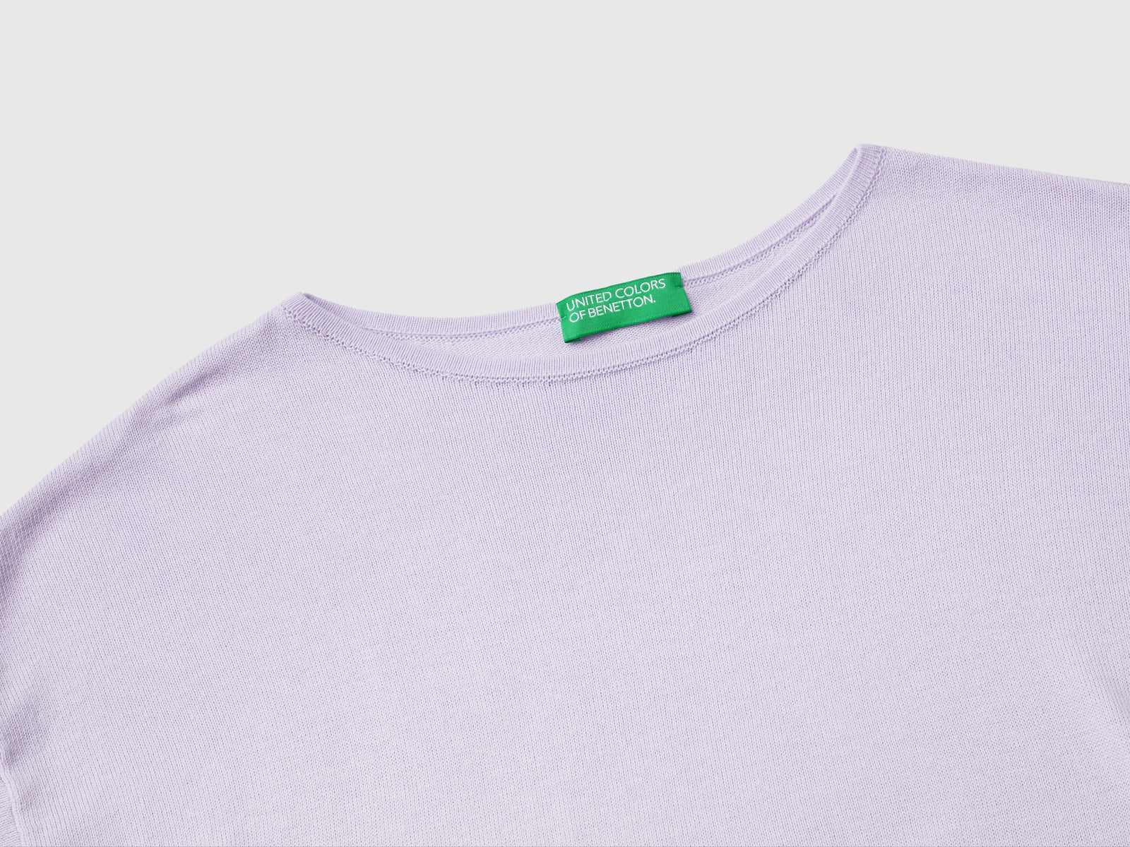 Maglia a manica corta da donna lilla 3 | Benetton Outlet