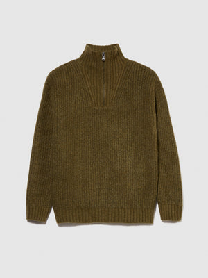 Maglione con collo alto