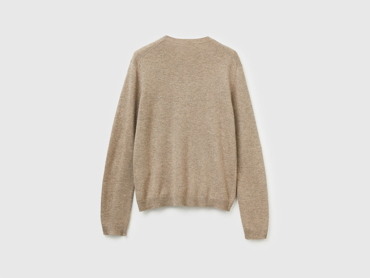 Cardigan in misto lana e cashmere