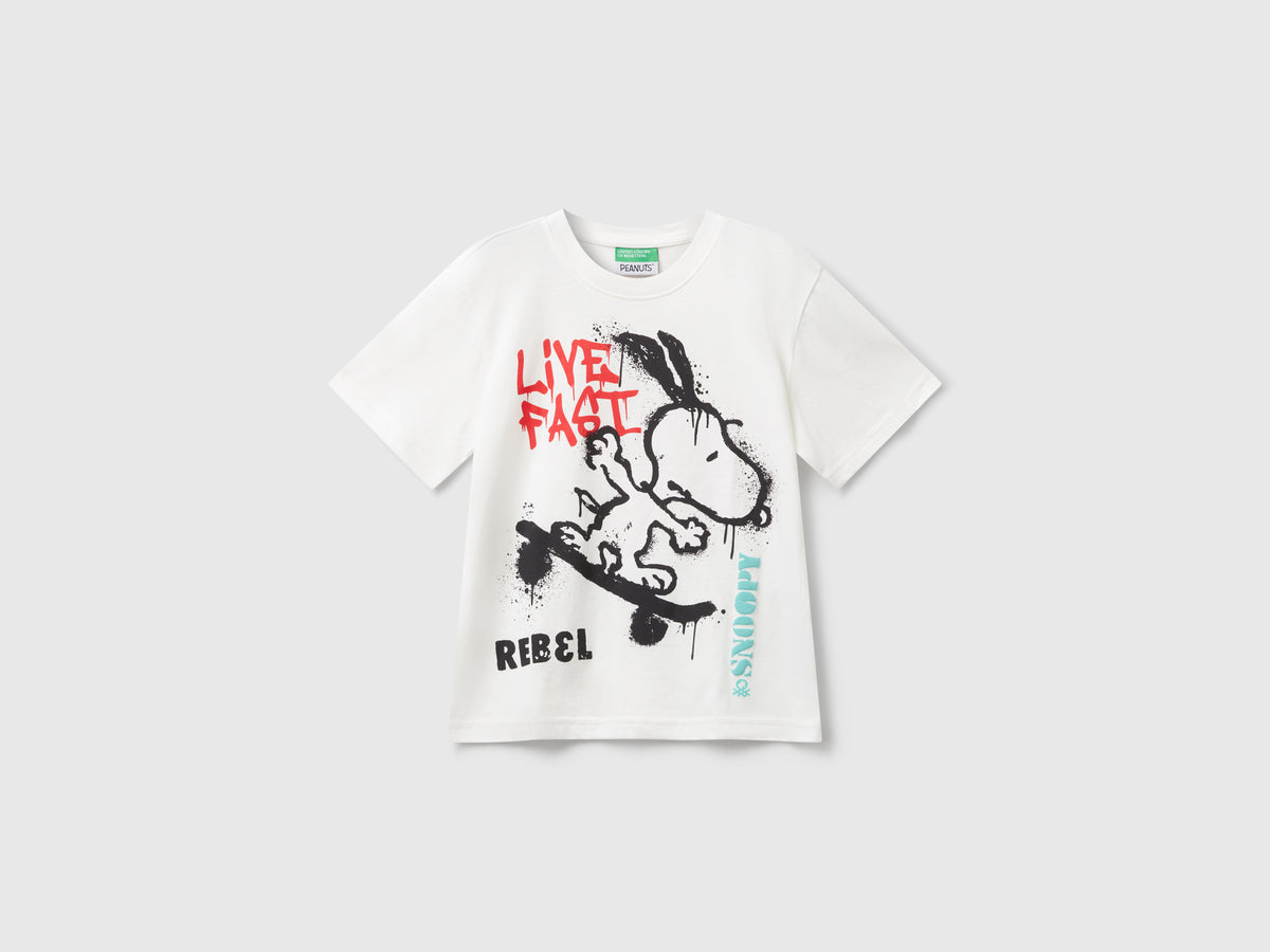 T-shirt regular con stampa ©Peanuts