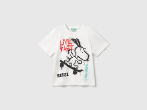 T-shirt regular con stampa ©Peanuts