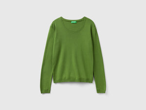 Maglia girocollo in puro cotone