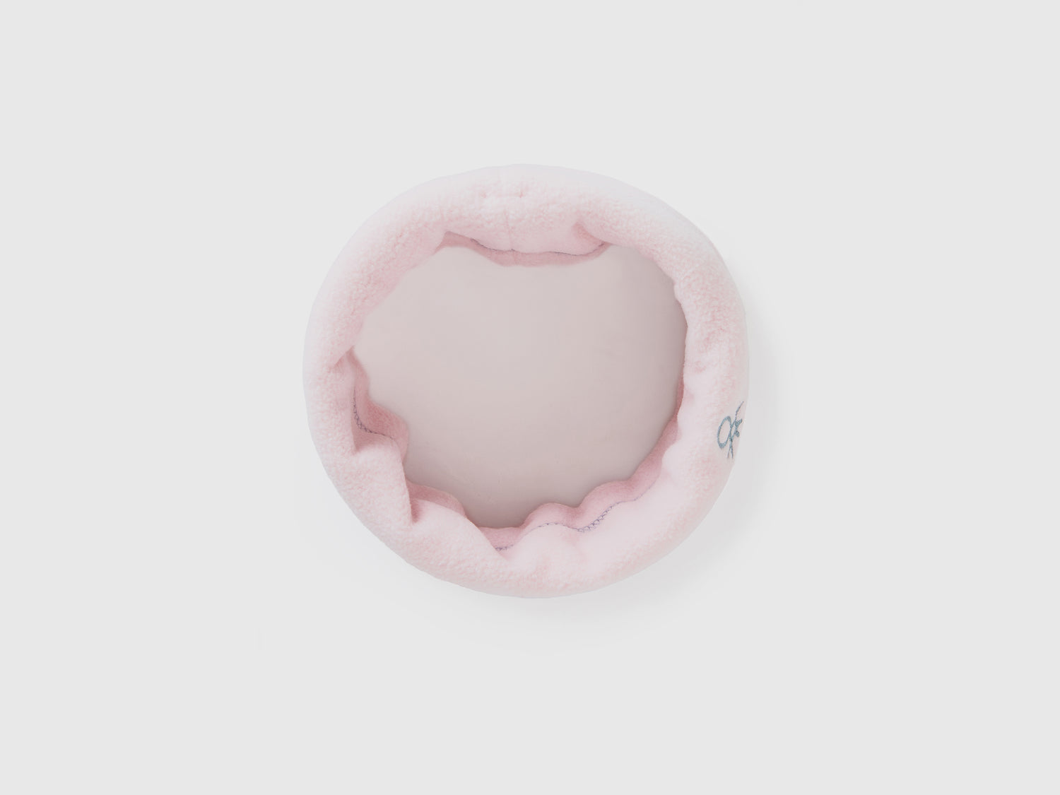 Scaldacollo in pile da bimbo rosa tenue | Benetton Outlet