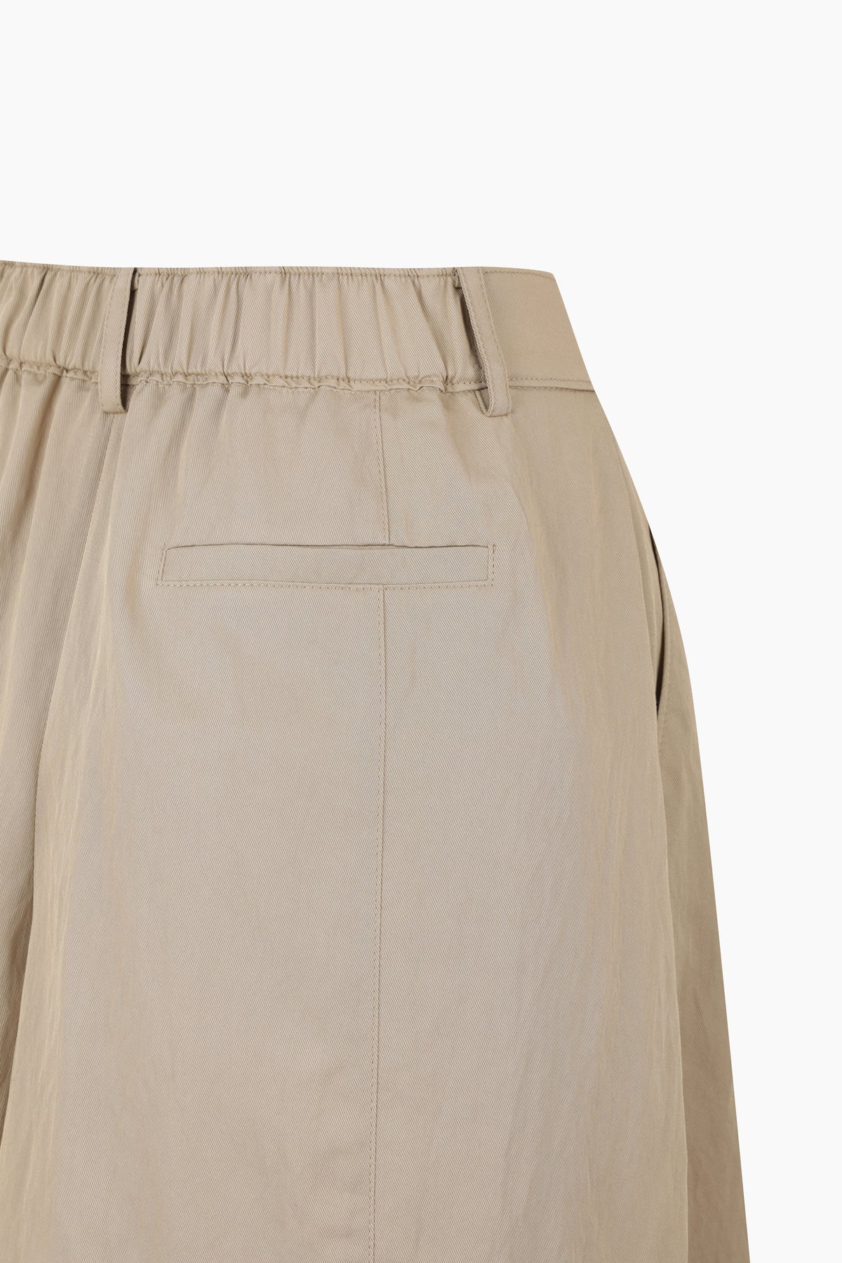 Gonna pantalone con pieghe