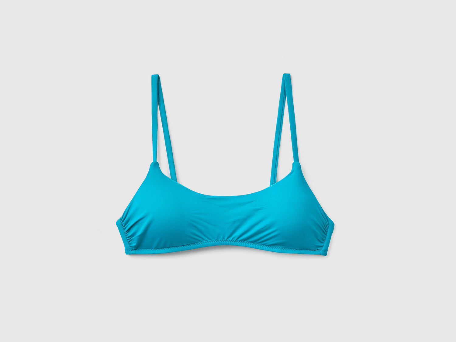 Brassiere costume in ECONYL® da donna turchese | Benetton Outlet
