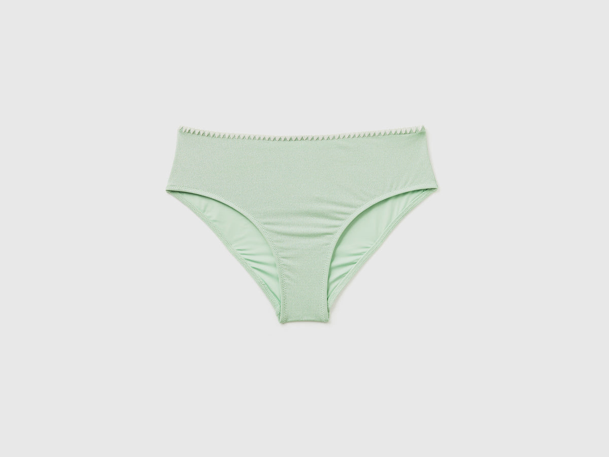 Slip costume in tessuto elasticizzato con lurex