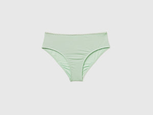 Slip costume in tessuto elasticizzato con lurex