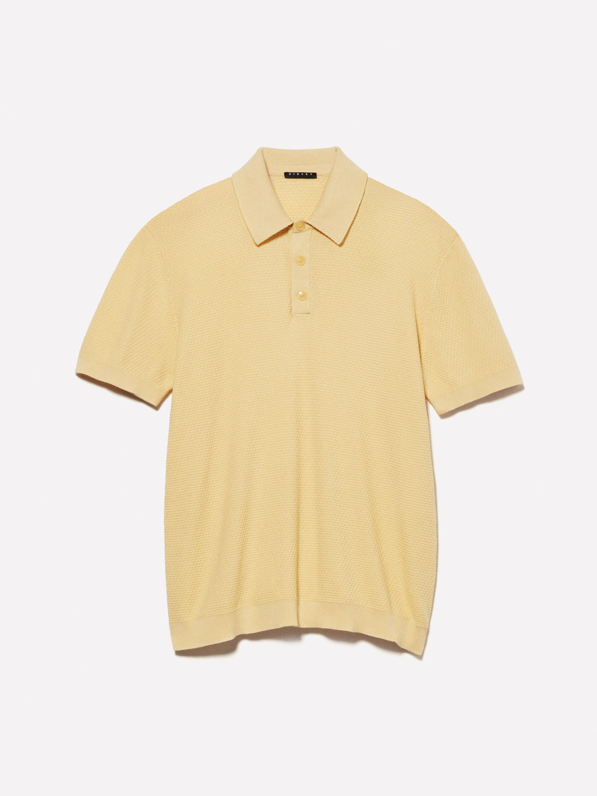 Knitted polo shirt