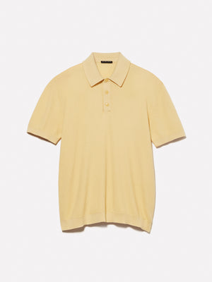 Knitted polo shirt