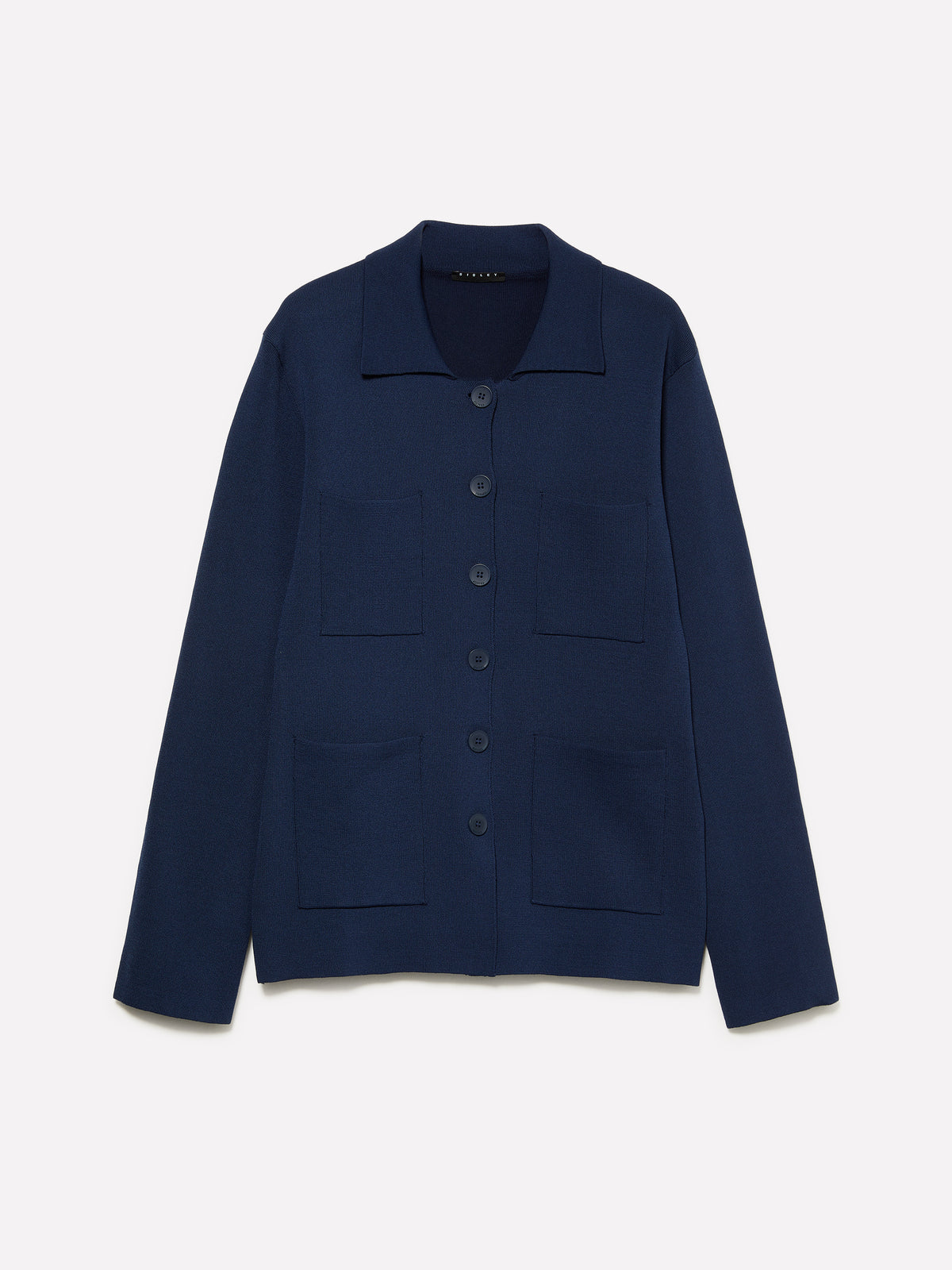 Blazer in maglia navy