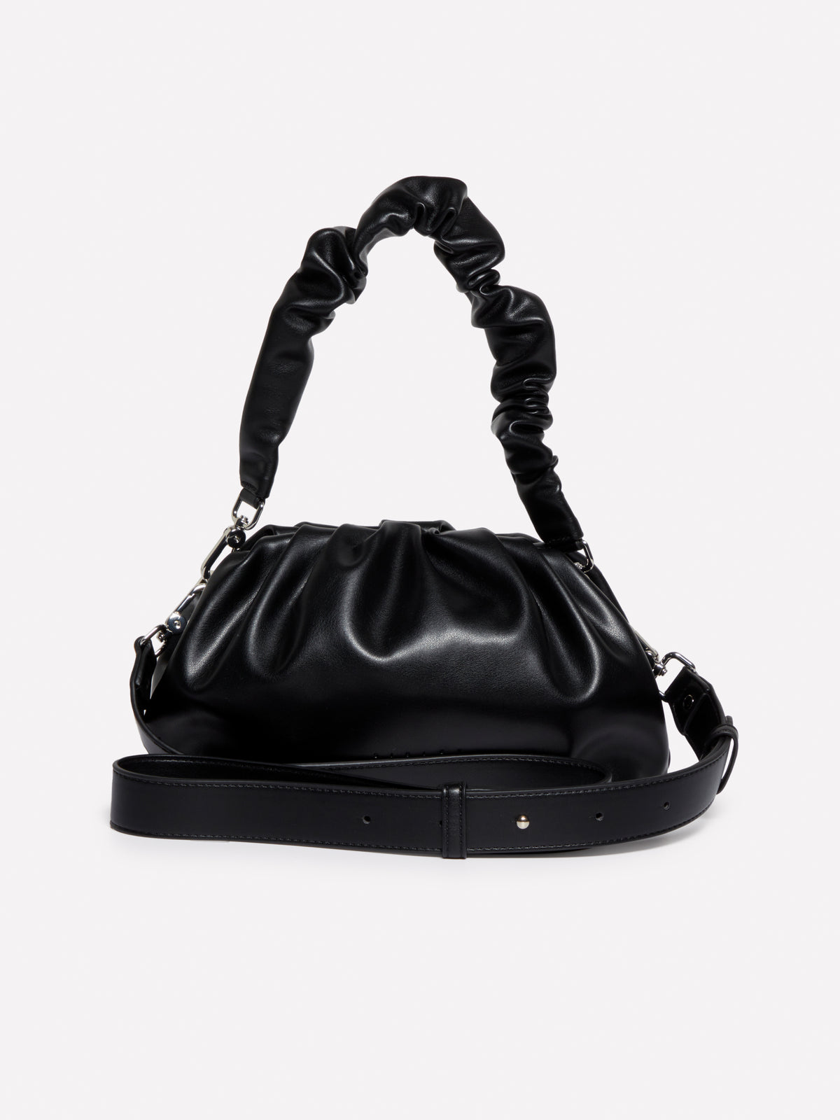 Pochette con manico arricciato