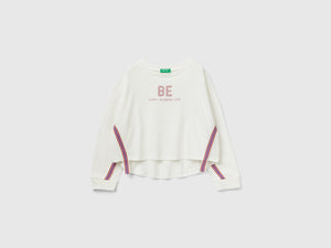 Calda t-shirt con stampa "BE"