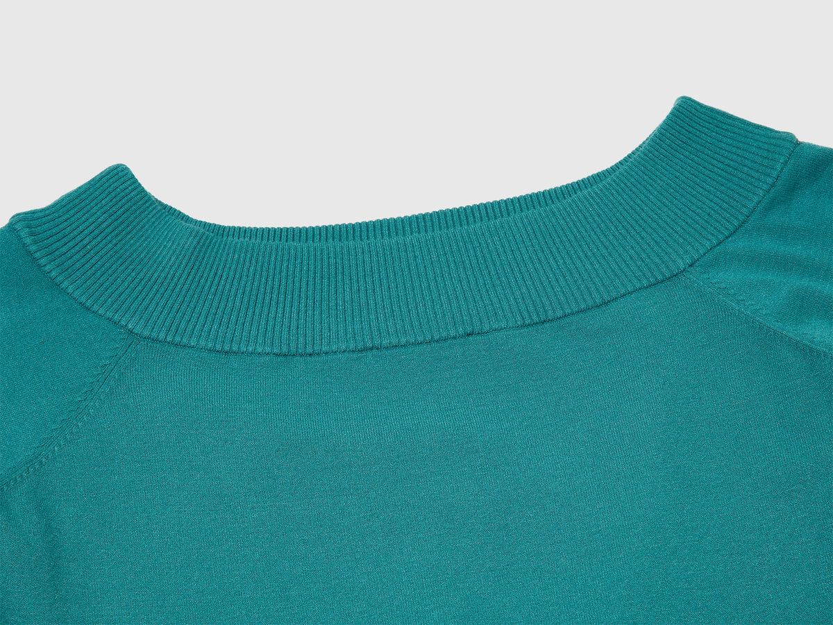 Maglia con scollo bardot
