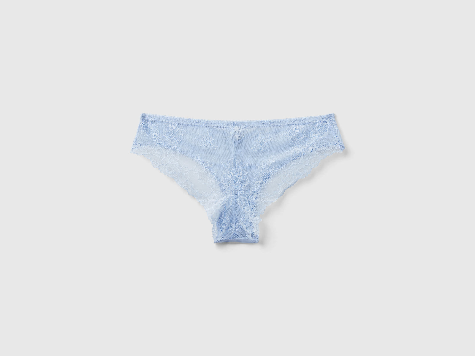 Slip in pizzo e retina da donna lilla 2 | Benetton Outlet